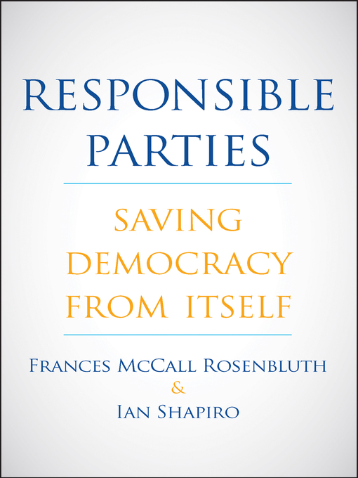 Title details for Responsible Parties by Frances McCall Rosenbluth - Available